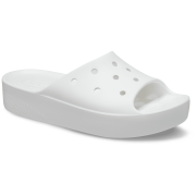 Pantofole da donna Crocs Platform slide bianco White