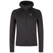 Felpa funzionale da uomo Montura Fadis Grid Hooded Maglia nero Black