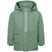 Giacca invernale per bambini Didriksons Talvi Kids Jkt 2 Dark Moss verde scuro Dark Moss