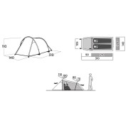 Tenda da trekking Easy Camp Hemsedal 2