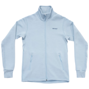 Felpa tecnica da donna Devold Thermo Wool Jkt Wmn azzurro Dawn