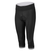 Pantaloni 3/4 da ciclismo da donna Etape Sara 3/4 nero/bianco black / white