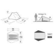 Tenda da trekking Robens Via 2 UL