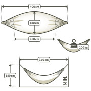Amaca La Siesta Brisa Kingsize BRH18R