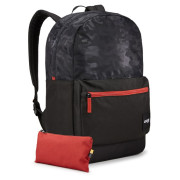 Zaino da città Case Logic Founder 26L nero/rosso Black Camo/Brick