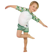 Maglietta da bambino DucKsday Toucan SS bianco/verde Toucan
