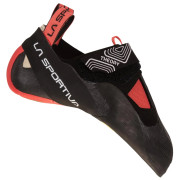 Scarpette da arrampicata da donna La Sportiva Theory Women nero/rosso Black/Hibiscus