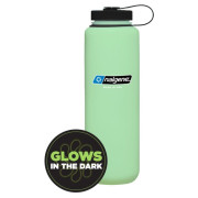 Borraccia Nalgene Wide Mouth Sustain Silo 1500 ml verde chiaro Glow