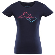 Maglietta da donna Alpine Pro Bolena blu mood indigo