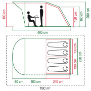 Tenda Coleman Oak Canyon 4 Blackout
