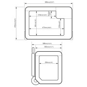 Frigorifero a compressore Yolco BCX40