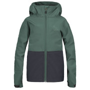 Giacca softshell per bambini Hannah Wat Jr nero/verde dark forest/anthracite
