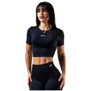 Top da donna Nebbia Seamless Short-Sleeve Top Power nero BLACK