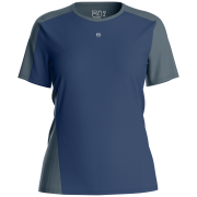 Maglietta sportiva da donna Ortovox 120 Cool Tec Fast Upward Ts W blu/grigio Blue Nunatak