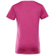 Maglietta da bambino Alpine Pro Basiko Fuchsia