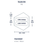 Tenda Sea to Summit Telos Evo Bikepack Tent - TR2