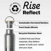 Thermos Klean Kanteen Rise Reflect 16oz (w/ Bamboo Cap)