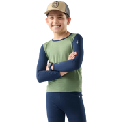 Maglietta sportiva per bambini Smartwool Kids' Classic Merino Blend Base Layer Cr