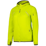 Giacca a vento da donna Zulu Windtrail verde chiaro lime