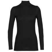 Maglietta da donna Icebreaker W 260 Tech LS Turtleneck nero Black