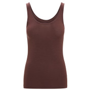 Canotta da donna Icebreaker Wmns Siren Tank marrone scuro Umber