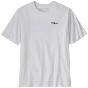 Maglietta da uomo Patagonia P-6 Logo Responsibili Tee bianco White