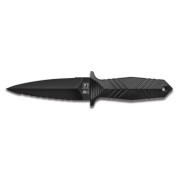 Coltello TB OUTDOOR Protecteur Black Boot Knife Kydex Sheath nero