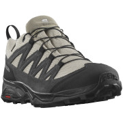 Scarpe da trekking da uomo Salomon X Ward Leather Gore-Tex verde Vintage Khaki / Black / Pewter