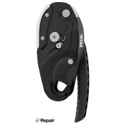 Freno Petzl Rig Repairable nero Black