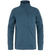 Felpa da uomo Fjällräven Abisko Lite Fleece Jacket M blu Indigo Blue