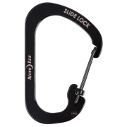 Moschettone ausiliario Nite Ize SlideLock Stainless Steel nero Černá