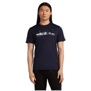 Maglietta da uomo Icebreaker Men Merino 150 Tech Lite SS Tee The Peaks