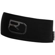 Fascia Ortovox 120 Cool Tec Logo Headband nero Black Raven