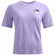 Maglietta da donna Ortovox 140 Cool Round Landscape T-shirt viola Lush Lavender