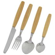 Set di posate Outwell Cordona Box Cutlery Set marrone/argento Black