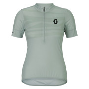 Maglia da ciclismo per donna Scott Jersey W's Endurance LT SS verde/grigio spray grey