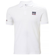 Maglietta da uomo Helly Hansen Messina Graphic Fitted Polo bianco 002 WHITE