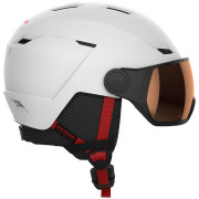 Casco da sci Salomon Pioneer Lt Visor Rental bianco White