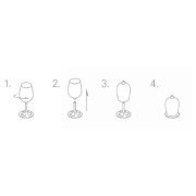 Bicchiere GSI Outdoors Glacier Stainless Nesting Wine