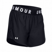 Pantaloncini da donna Under Armour Play Up 5in Shorts nero Black/Black/White