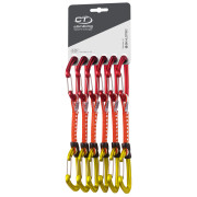 Set express Climbing Technology Fly-weight EVO 12 cm DY 6 ks rosso/giallo red/gold