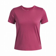 Maglietta da donna Under Armour Launch Shortsleeve rosa Red