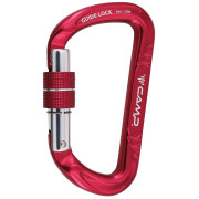 Moschettone Camp Guide Lock rosso