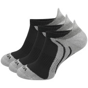 Calze MOOA Bamboo Active Low 3-pack grigio Grey/Grey