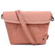 Borsa a spalla Pacsafe Citysafe CX convertible crossbody rosa Econyl Rose