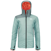 Giacca da donna Ortovox Swisswool Zinal Jacket W azzurro ice waterfall