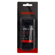 Lacci delle scarpe Bennon Laces Black Box 210 cm nero black