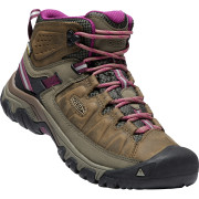 Scarpe da donna Keen Targhee III MID WP W marrone Weiss/Boysenberry