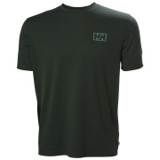 Maglietta da uomo Helly Hansen Skog Graphic T-Shirt verde 418 Dark Jungle