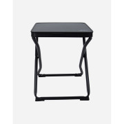 Sgabello Bo-Camp Stool + Table-top black